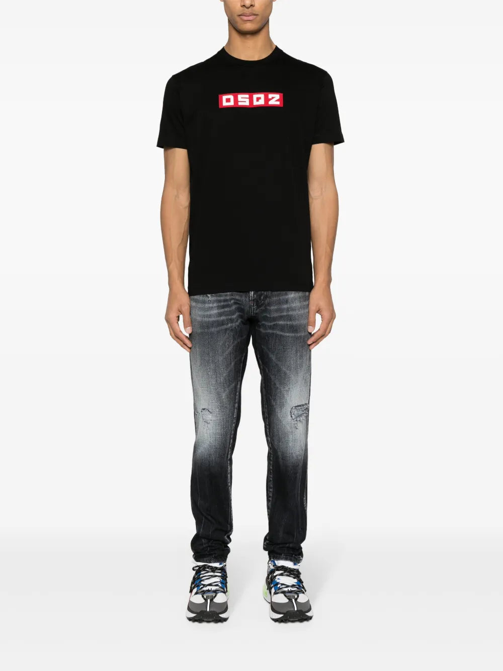 DSQUARED2 T-shirt con applicazione logo